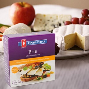 Phô mai mềm Brie hộp 125g