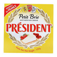 Phô mai Petit Brie Président hộp 125g