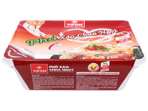 Phở xào chua ngọt Vifon khay 80g