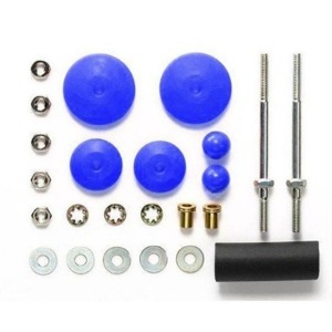 Phụ kiện 95429 MINI 4WD LD Stab.Head Set 11&15mm Blu Tamiya