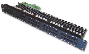 Phụ kiện Patch panel for Telephone 50 port Dintek, 19 inch