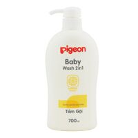 Sữa tắm gội 2 trong 1 Pigeon tinh chất hoa hướng dương - 700ml