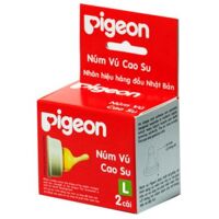 Bộ 2 núm ti cao su Pigeon NV22003 - Size L