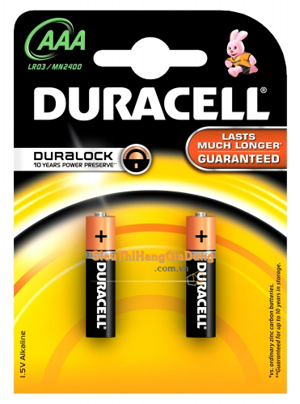 Pin đũa AAA Alkaline DURACELL MN2400/B2