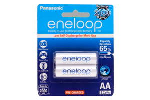 Pin sạc AA PANASONIC ENELOOP 2000mAh BK-3MCCE/2BV