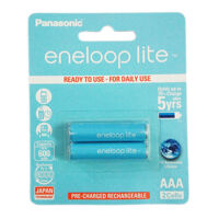 Pin sạc AAA Panasonic Eneloop Lite 600 mAh BK-4LCCE/2BT