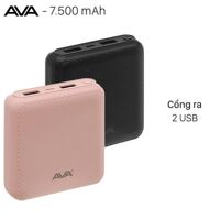 Pin sạc dự phòng 7500mAh AVA DS004