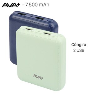 Pin sạc dự phòng AVA+ DS005-PP 7.500 mAh