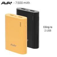 Pin sạc dự phòng AVA+ Y68 7.500 mAh