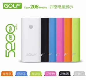 Pin sạc dự phòng Golf 5200mAh