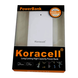 Pin sạc dự phòng Koracell Kora-010 2600mAh