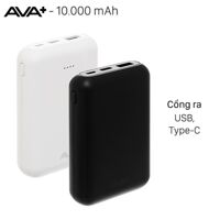 Pin sạc dự phòng Polymer Type C AVA+ DS2107 10000mAh