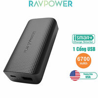 Pin sạc dự phòng RAVPower 6700mAh RP-PB132