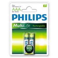 Pin Sạc Philips NiMH AAA 900mAh R03B2A90