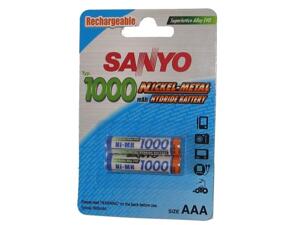 Pin Sanyo HR4U/2BP, 1000 (Pin sạc AAA)