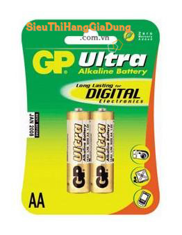 Pin tiểu AA Alkaline Ultra GP 15AU