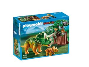 Mô hình Explorer Triceratops Baby Playmobil 3655