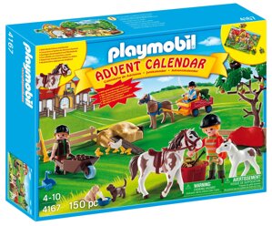 Mô hình Bộ giáng sinh ngựa con Advent Calendar Ranch Playmobil 4167