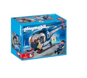 Mô hình Police Helicopter Playmobil 4267