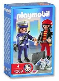 Nhân vật Cảnh sát và tên trộm Playmobil 4269