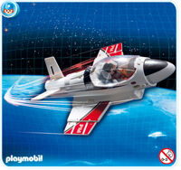 Bộ Click & Go Jet Playmobil 4342