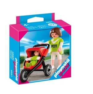 Mô hình Mum Jogger Stroller Playmobil 4697