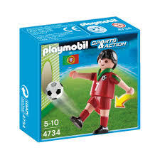 Nhân vật Portugal Player Playmobil 4734