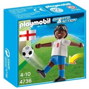 Nhân vật England Player Black Playmobil 4736