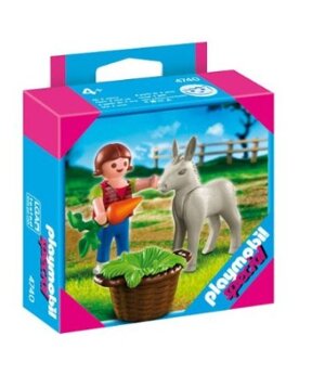 Mô hình Child Donkey Foal Playmobil 4740