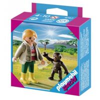 Mô hình Zookeeper With Gorilla Playmobil 4757