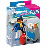 Mô hình Flight Attendant Service Cart Playmobil 4761