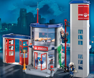 Mô hình Fire Station Playmobil PL4819