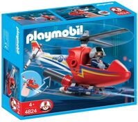 Mô hình Fire Fighting Helicopter Playmobil 4824