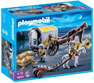 Mô hình Knights Treasure Transport Playmobil 4874