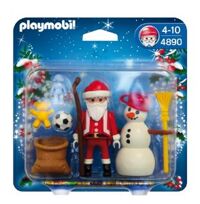 Nhân vật Santa Claus with Snowman Playmobil 4890