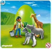 Mô hình Zookeeper Baby Animals Playmobil 4931