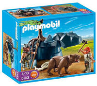 Mô hình Bear with Caveman Playmobil 5103