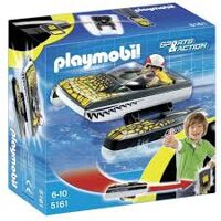 Bộ Click & Go Croc Speedboat Playmobil PL5161