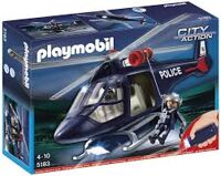 Mô hình Trực thăng cảnh sát có đèn LED Playmobil 5183