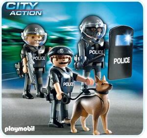 Mô hình Police Special Forces Playmobil 5186