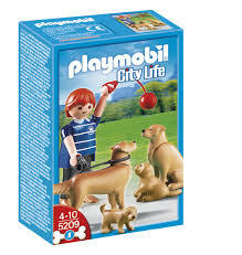 Mô hình Gia đình chó Golden Retriever Playmobil 5209