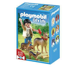 Mô hình Gia đình chó Berger Playmobil 5211