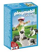 Mô hình Gia đình chó Collie Playmobil 5213