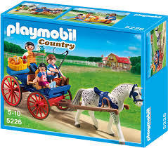 Mô hình Horse Drawn Carriage Playmobil 5226