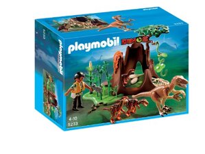 Mô hình Deinonychus và Velociraptors Playmobil 5233