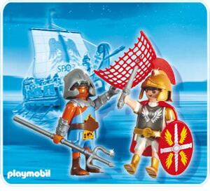 Nhân vật Tribun & Gladiator Playmobil 5817