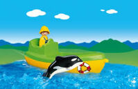 Mô hình Fishing Whale Playmobil 6739