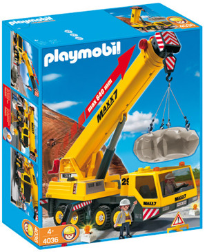 Heavy Duty Mobile Crane Playmobil PL4036