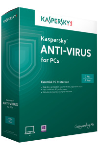 Phần mềm diệt virut Kaspersky Antivirus 2014 (3PC/ 12 tháng)