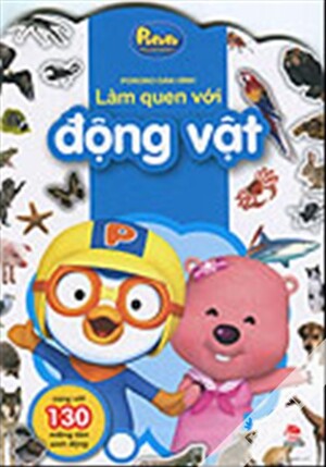 Pororo dán hình - Làm quen với động vật